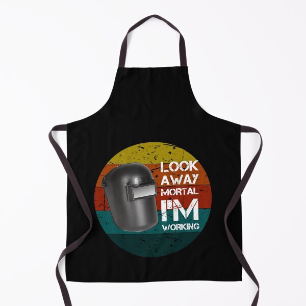 Item preview, look away mortal i'm working Vintage Retro Funny Gifts designed and sold by rachidhaz.
