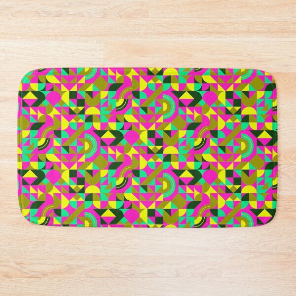 Item preview, geometric colorful patterns conceptual Art - Abstract Neo Geo graphic design designed and sold by Design Repo.