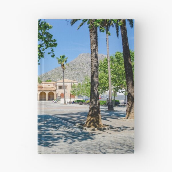 Item preview, Puerto Pollensa Square Mallorca designed and sold by GG WALL ART.