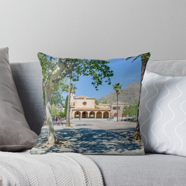 Item preview, Puerto Pollensa Square Mallorca designed and sold by GG WALL ART.