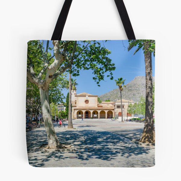 Item preview, Puerto Pollensa Square Mallorca designed and sold by GG WALL ART.