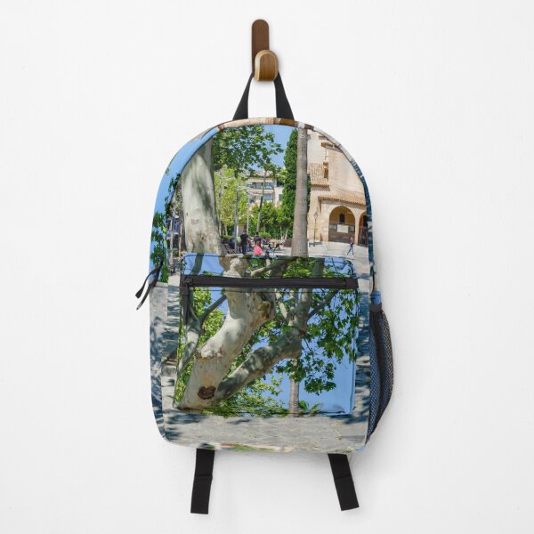 Item preview, Puerto Pollensa Square Mallorca designed and sold by GG WALL ART.