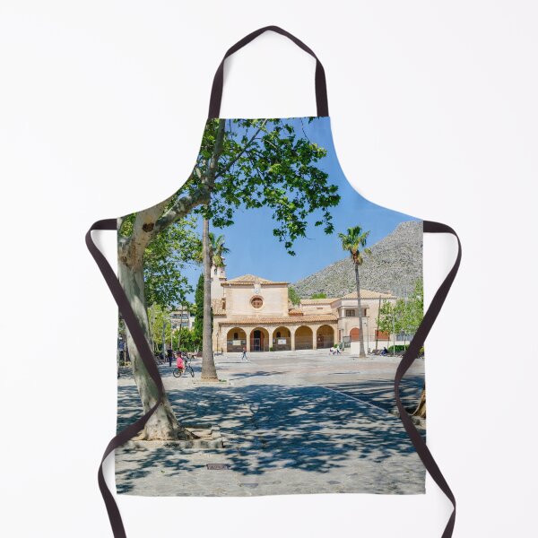 Item preview, Puerto Pollensa Square Mallorca designed and sold by GG WALL ART.