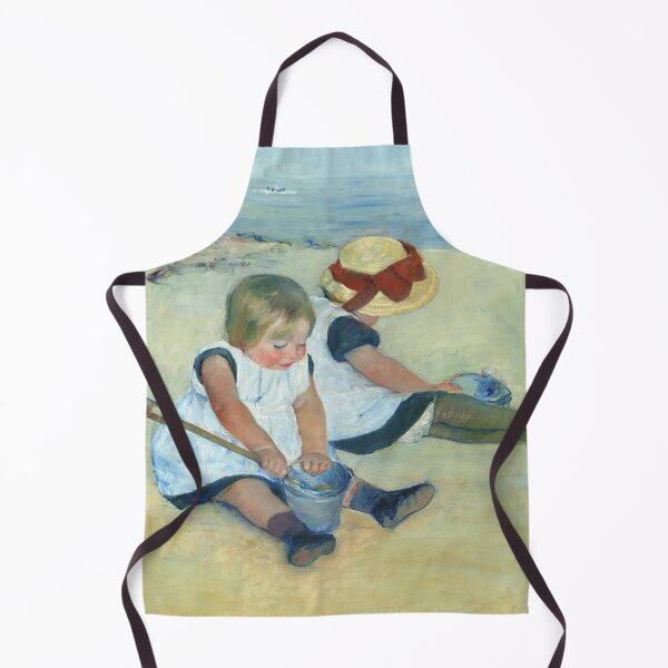 Item preview, Children Playing on the Beach (1884) by Mary Cassatt. [original version] designed and sold by CristalleLisa.