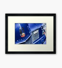 1941 Cadillac Grille Emblem -0568c Framed Print