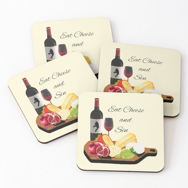 Item preview, Eat Cheese and Sin designed and sold by Lylabean22.