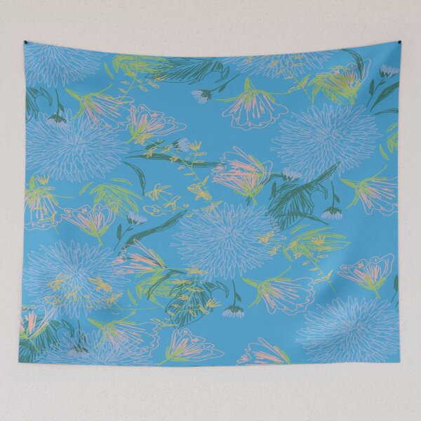 Item preview, Blue Floral designed and sold by KBMeyer.