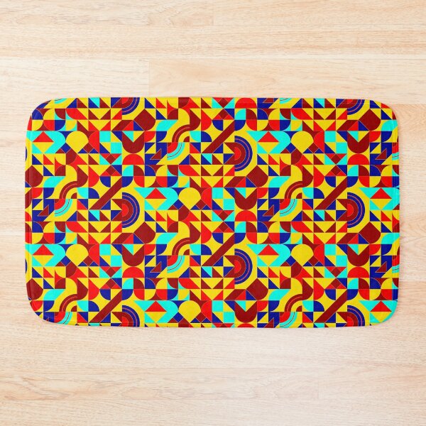 Item preview, geometric colorful patterns conceptual Art - Abstract Neo Geo graphic design designed and sold by Design Repo.