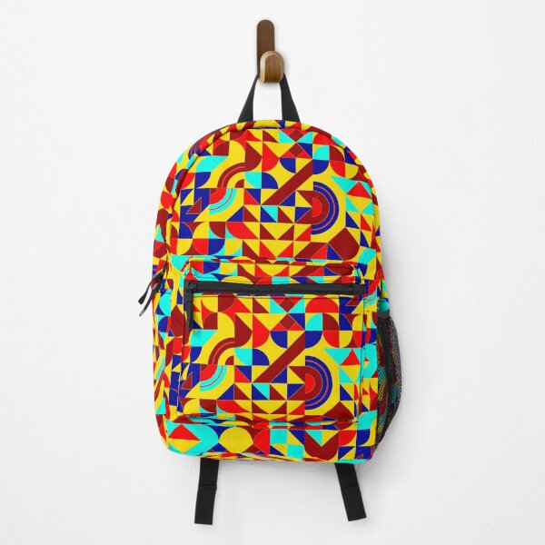 Item preview, geometric colorful patterns conceptual Art - Abstract Neo Geo graphic design designed and sold by Design Repo.