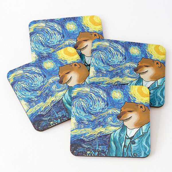 Item preview, Van Gogh Cheems designed and sold by Greg Heffley.