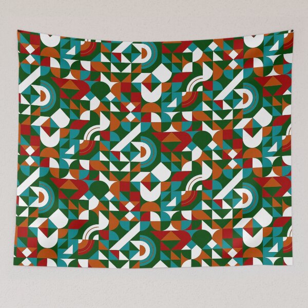 Item preview, geometric colorful patterns conceptual Art - Abstract Neo Geo graphic design designed and sold by Design Repo.