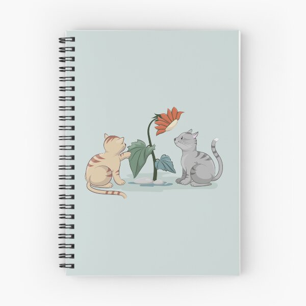 Item preview, Playful kittens with a flower designed and sold by drubdrub.