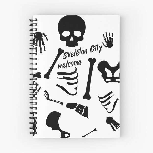Item preview, skeleton city, Ghost T-shirt and sticker designed and sold by Billium Halder.