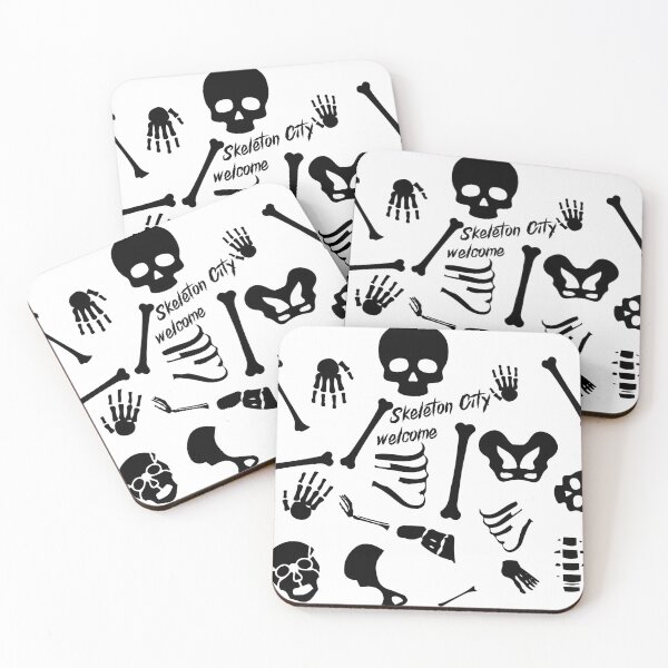Item preview, skeleton city, Ghost T-shirt and sticker designed and sold by Billium Halder.
