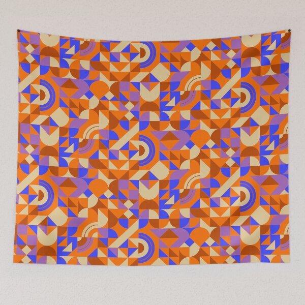 Item preview, geometric colorful patterns conceptual Art - Abstract Neo Geo graphic design designed and sold by Design Repo.