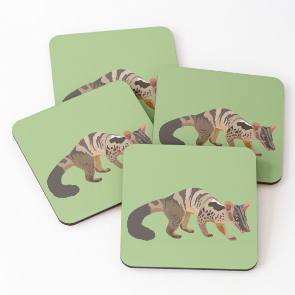 Item preview, O is for Owsten's Palm Civet,Owston’s Palm Civet: The Rare and Elusive Nocturnal Carnivore of Southeast Asia designed and sold by PrettylittlepastelUk.