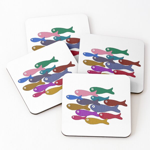 Item preview, School of Fish | Colorful single designed and sold by Orloff.