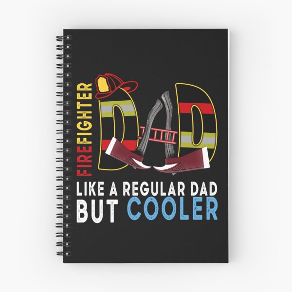 Item preview, Firefighter Like A Regular Dad But Cooler - Firefighter - Dad gift designed and sold by JohnVYD.