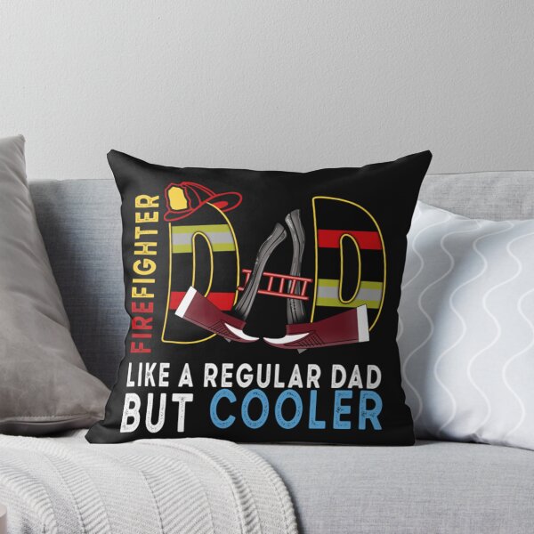 Item preview, Firefighter Like A Regular Dad But Cooler - Firefighter - Dad gift designed and sold by JohnVYD.