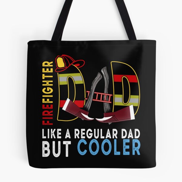 Item preview, Firefighter Like A Regular Dad But Cooler - Firefighter - Dad gift designed and sold by JohnVYD.