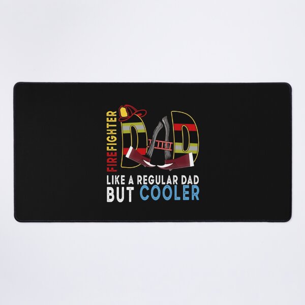 Item preview, Firefighter Like A Regular Dad But Cooler - Firefighter - Dad gift designed and sold by JohnVYD.