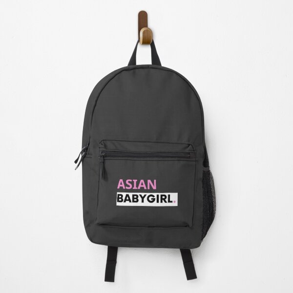 Item preview, Asian Baby Girl (White/Pink on Black) | ABG | Asian Baddie | Asian Cute Girl | Asian Baby Gift designed and sold by Daebakshop.