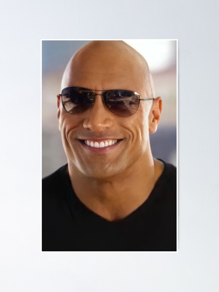 Dwayne Johnson Poster For Sale By Nascares Redbubble