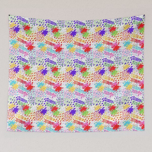 Item preview, Colorful abstract painting 2 designed and sold by TheChopchopShop.