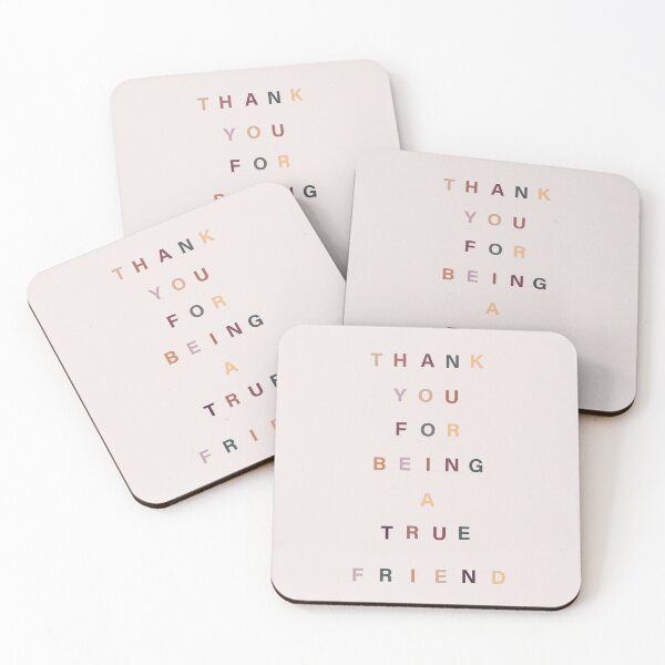 Item preview, Thank you for being a true friend designed and sold by Cherise Rochelle.