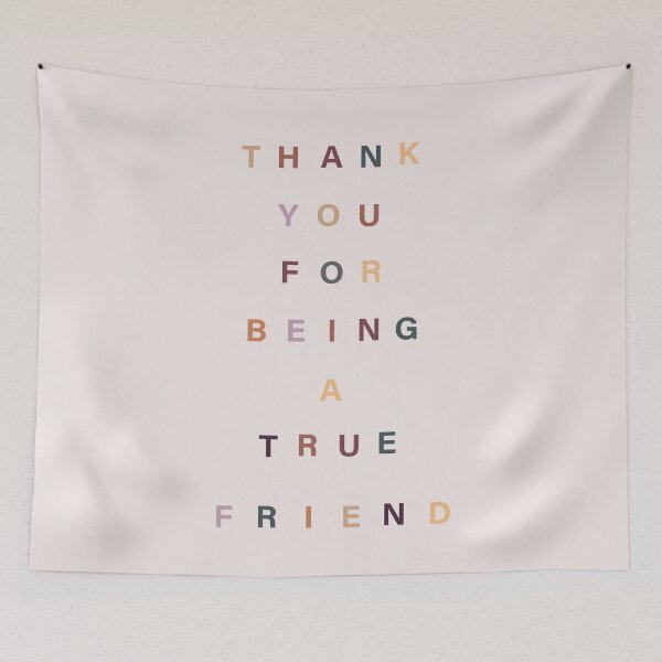 Item preview, Thank you for being a true friend designed and sold by Cherise Rochelle.