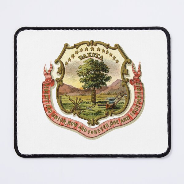 Item preview, Dakota Territory Coat Arms designed and sold by ArtbyAMB.