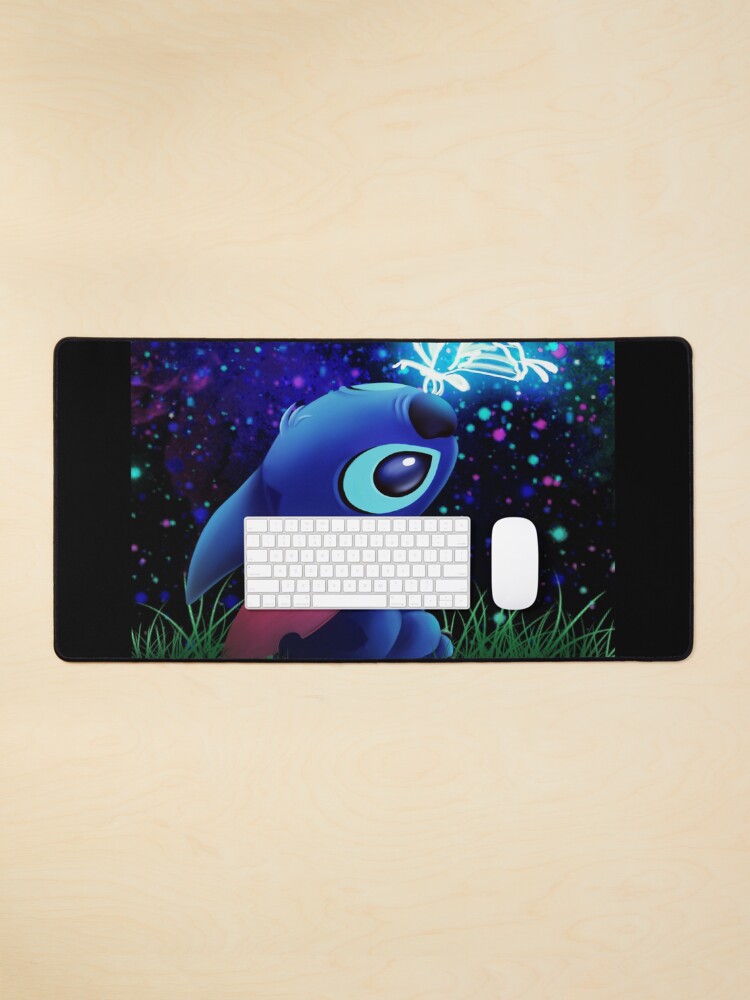 Thumbnail 1 von 5, Mauspad, Stichschmetterling Sternenhimmel designt und verkauft von cloudart2868.