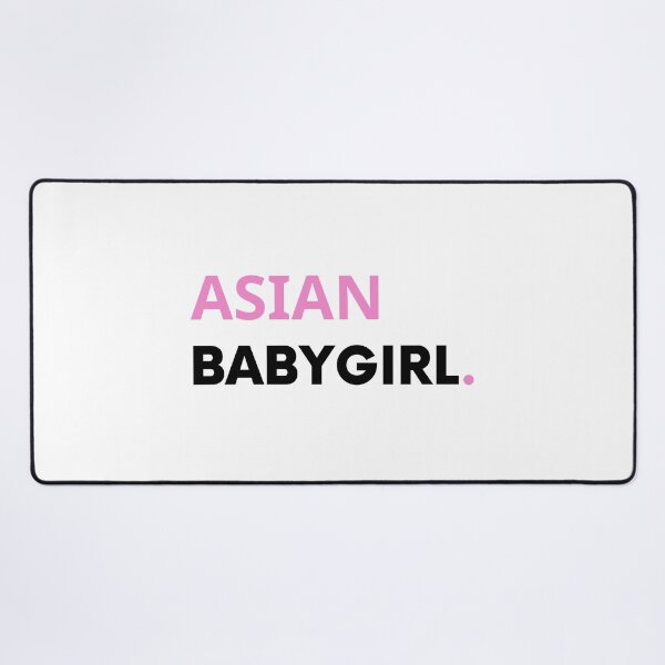 Item preview, Asian Baby Girl  | ABG | Bubble Tea | Boba | Asian Baddie | (Pink/Black on White) designed and sold by Daebakshop.