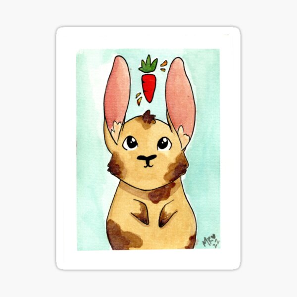 I dream of carrot Sticker