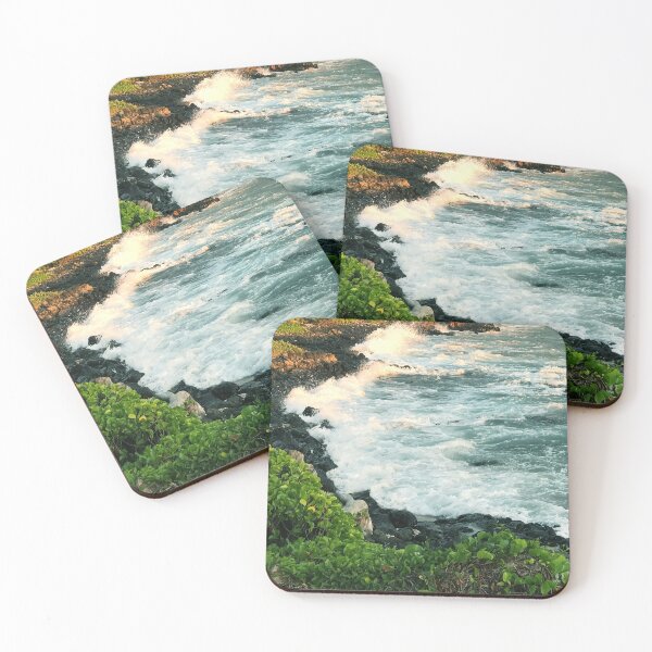 Item preview, Hidden Remote Tropical Ocean Cove With Romantic Waves  designed and sold by DEC02.