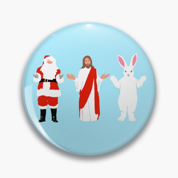Item preview, Santa/Jesus/Easter Bunny designed and sold by kittinfish.