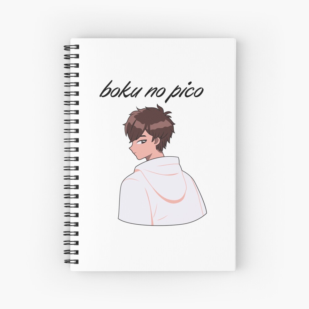 Cuaderno con la obra «boku no pico» de NouhailaShop1 | Redbubble