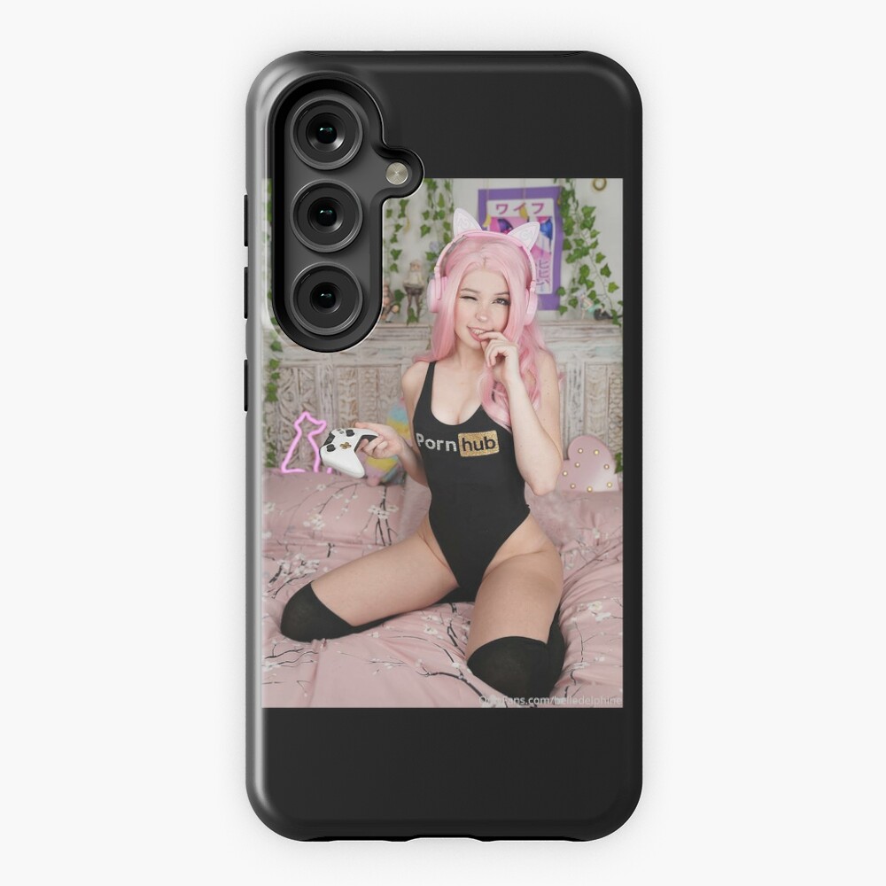 belle delphine in black bikini gamer girl