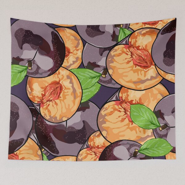 Item preview, Plums Print designed and sold by DreamFruit11.