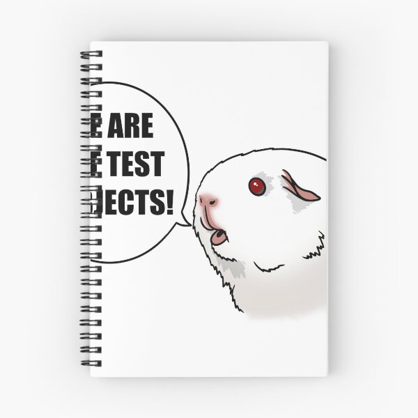 Item preview, We Are Not Test Subjects! designed and sold by KatsGuineapigs.