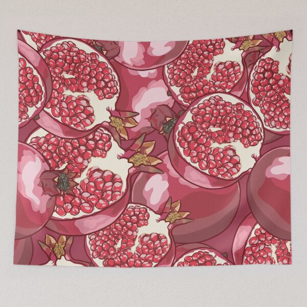 Item preview, Pomegranates Print designed and sold by DreamFruit11.