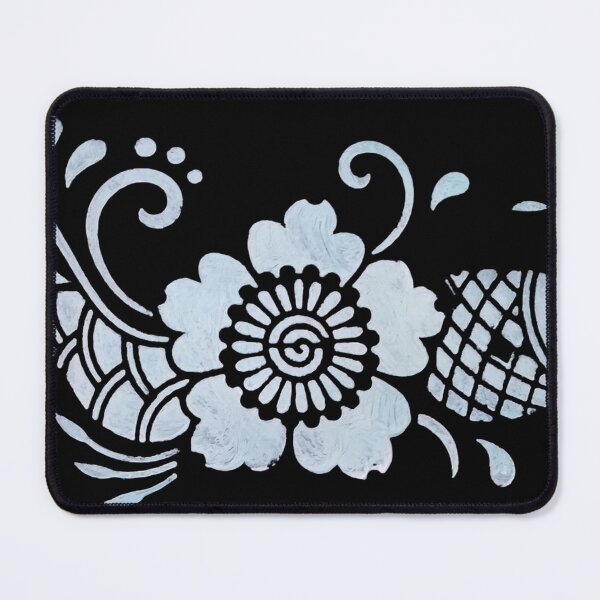 Item preview, Black and white floral art design designed and sold by Melissa Renee.
