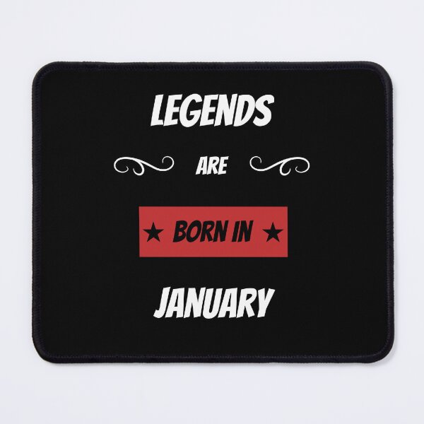 Item preview, Legends are born in January designed and sold by BritishFashion.