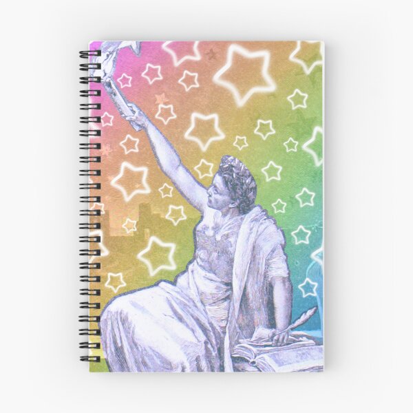 Item preview, Colorful Modernized Vintage Art with Stars and Rainbow  designed and sold by 6sensei.