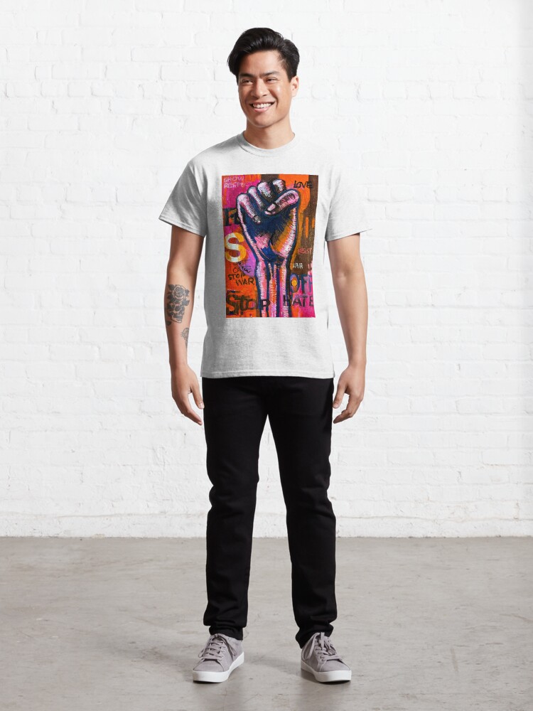 Alternate view of STOP HATE Classic T-Shirt