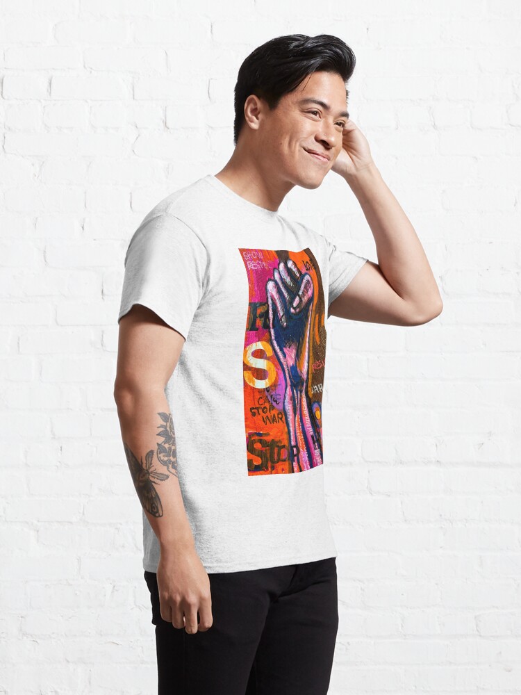 Alternate view of STOP HATE Classic T-Shirt