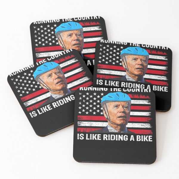 Item preview, Biden Bike Bicycle Running the Country Is Like Riding a Bike designed and sold by BaldricShop.