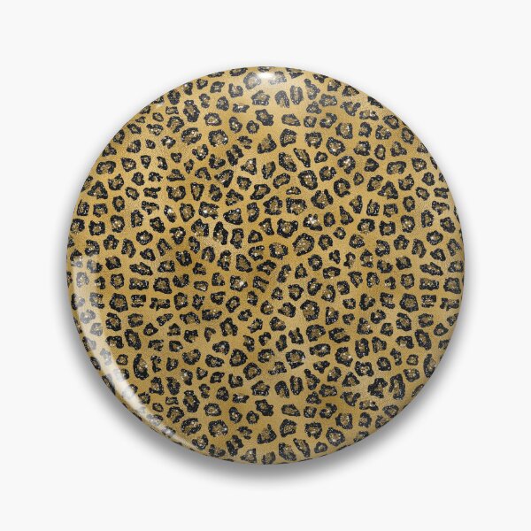 Item preview, Leopard Pattern Black Gold Animal Skin Pattern Gift Premium Art Apparel Essential Motivation Inspiration Joy Mood  Funny Cat Halloween designed and sold by DesignByHeartUK.