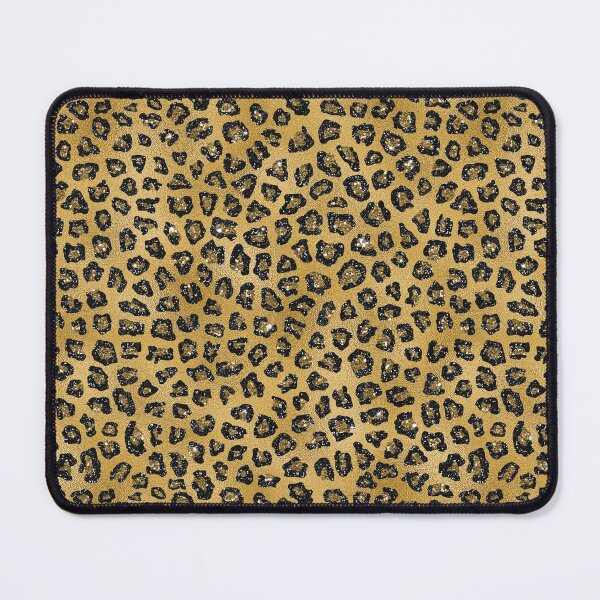 Item preview, Leopard Pattern Black Gold Animal Skin Pattern Gift Premium Art Apparel Essential Motivation Inspiration Joy Mood  Funny Cat Halloween designed and sold by DesignByHeartUK.