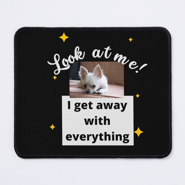 Item preview, Small white Chihuahua slogan designed and sold by PalomaHealing24.